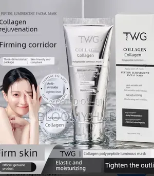 TWG Collagen Peptides Luminous Mask