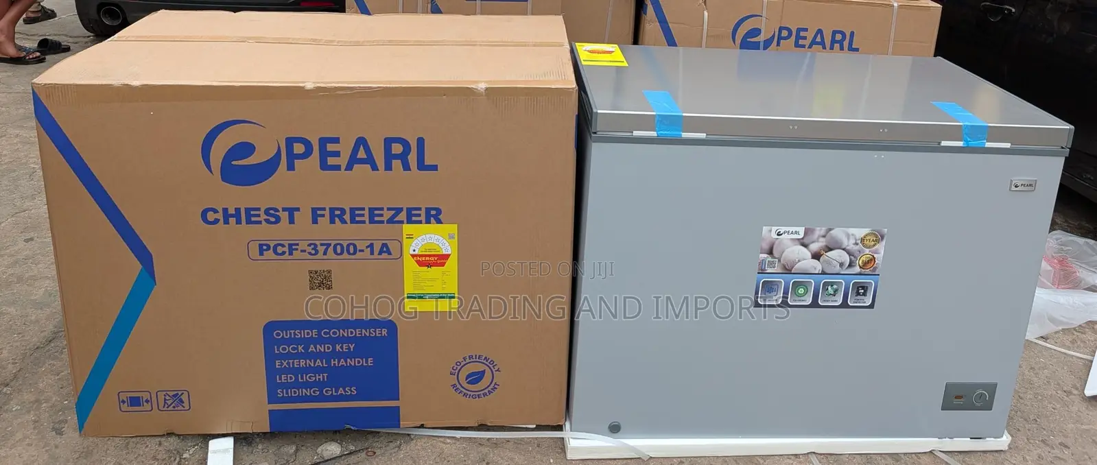 PEARL PCF-3700-1a Chest Freezer 290Litres