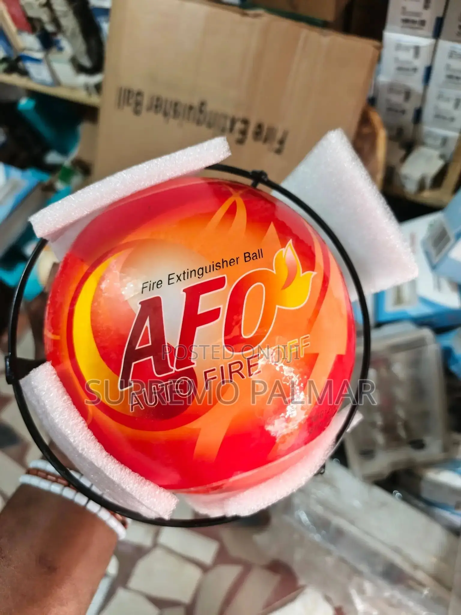 AFO Auto Fire Off Extinguisher Ball 1.3kg – Automatic ABC Dry Powder