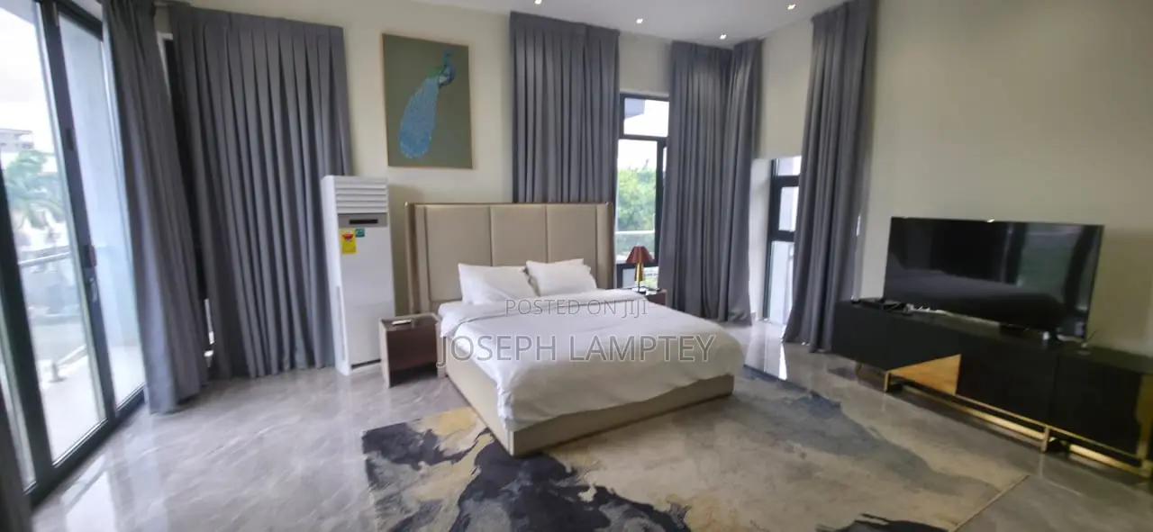 Furnished 4bdrm Villa in Joseph Lamptey, US Embassy Area for rent