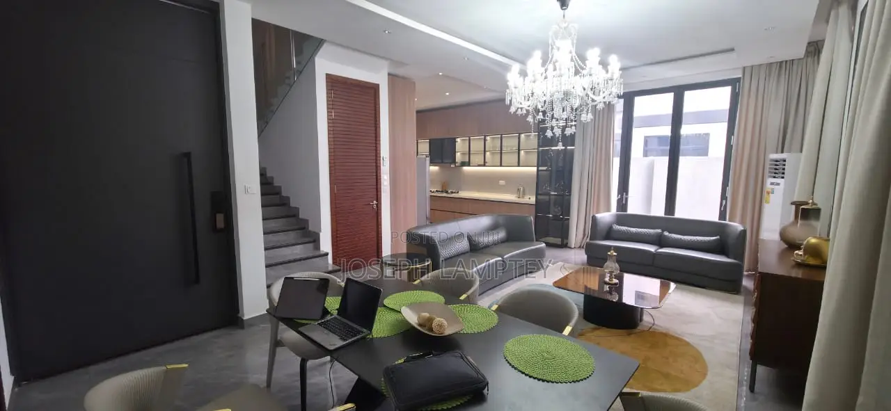 Furnished 4bdrm Villa in Joseph Lamptey, US Embassy Area for rent