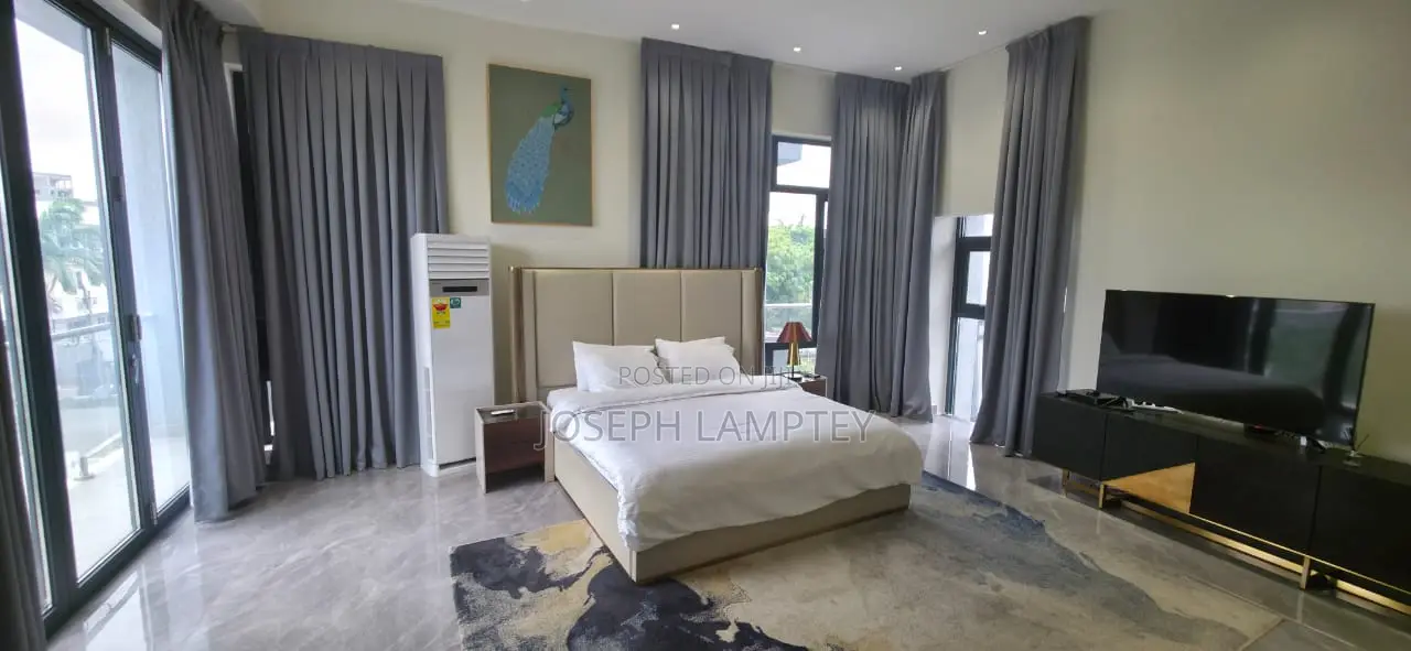 Furnished 4bdrm Villa in Joseph Lamptey, US Embassy Area for rent