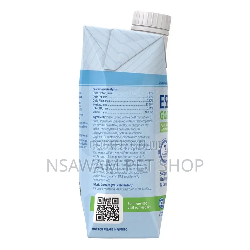 Esbilac Goatmilk Milk Replacer for Puppies Liquid.