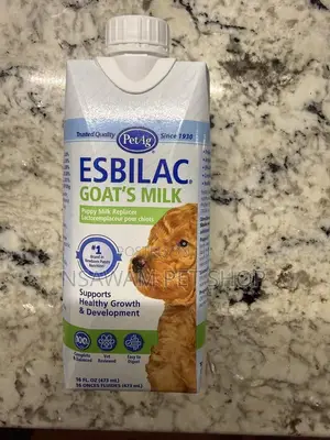 Esbilac Goatmilk Milk Replacer for Puppies Liquid.