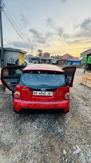 Kia Morning 2008 Red