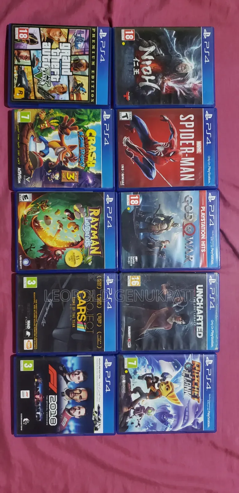 Ps4 Game Console and Games