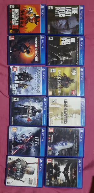 Ps4 Game Console and Games
