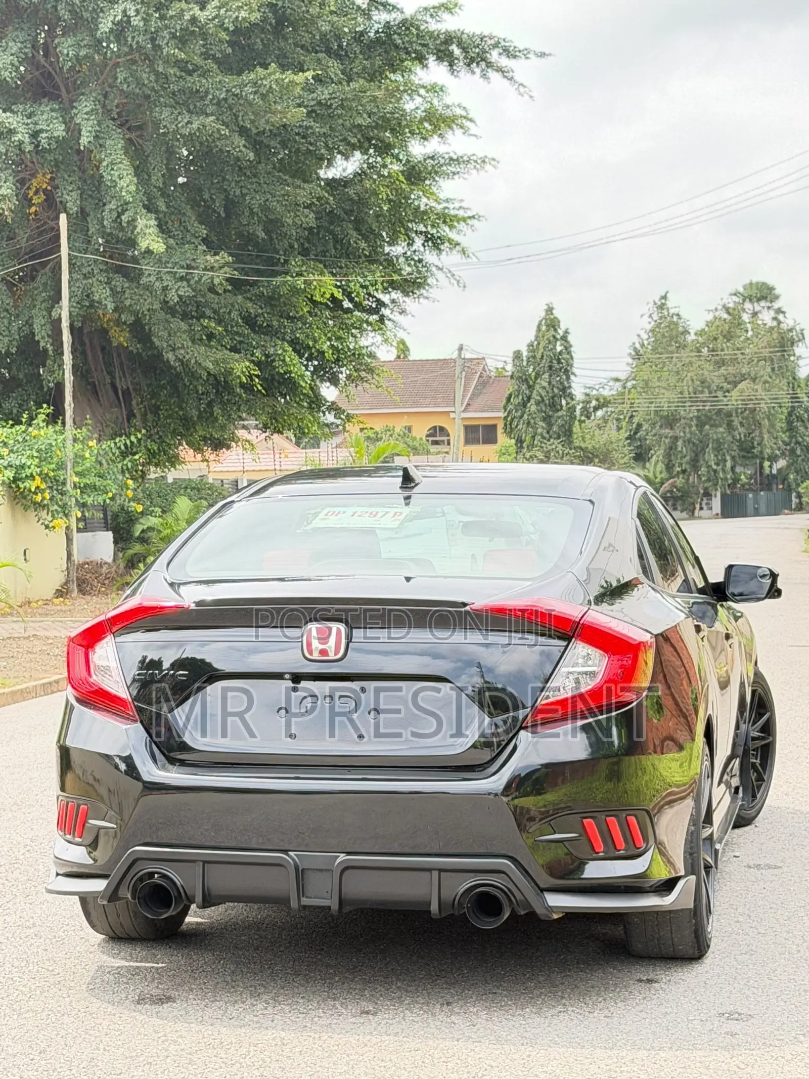 Honda Civic EX-T Sedan 2018 Black