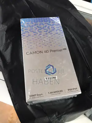 New Tecno Camon 40 Premier 5G 256 GB Black
