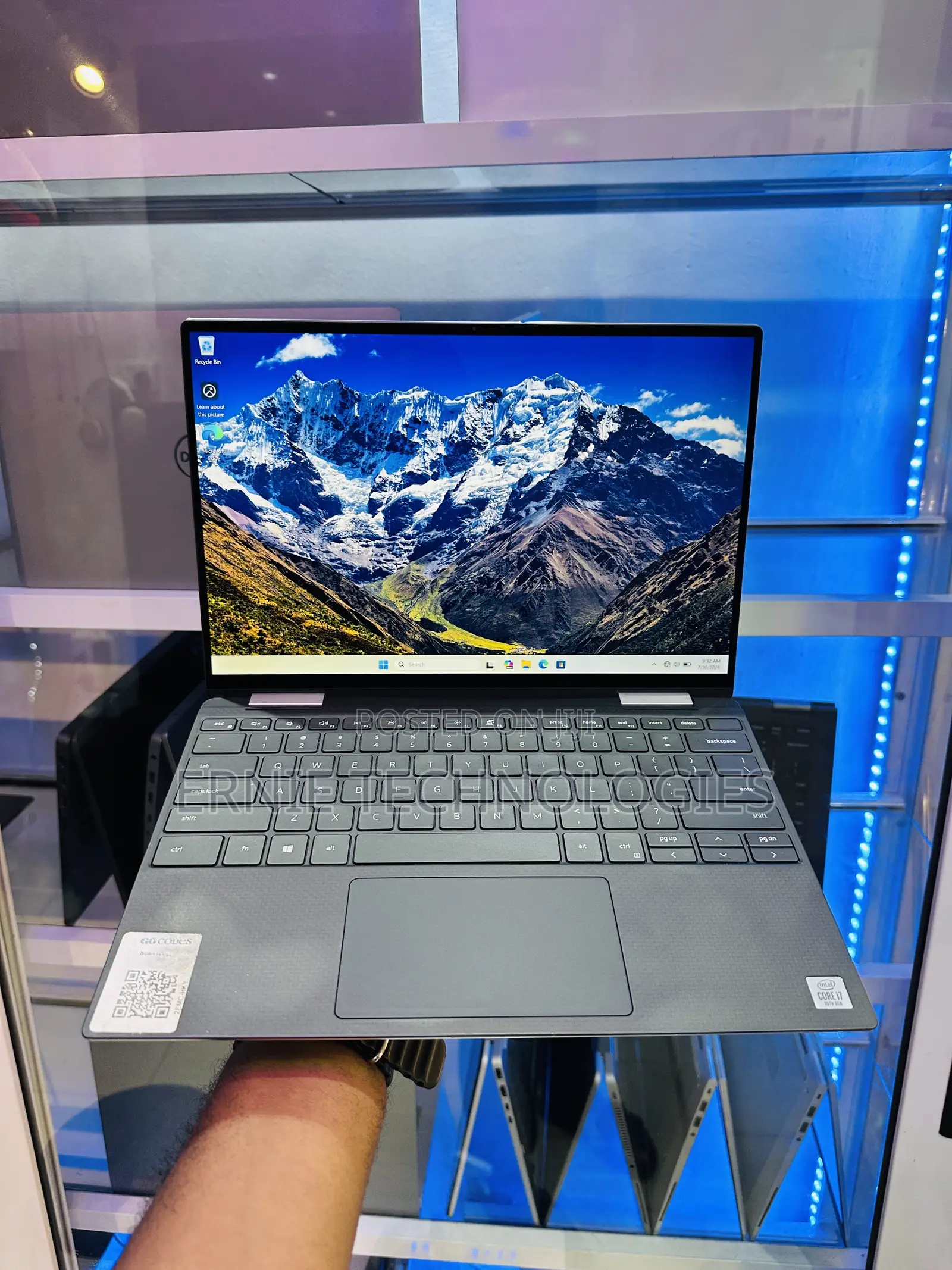 Laptop Dell XPS 13 7390 2-in-1 16GB Intel Core i7 SSD 512GB
