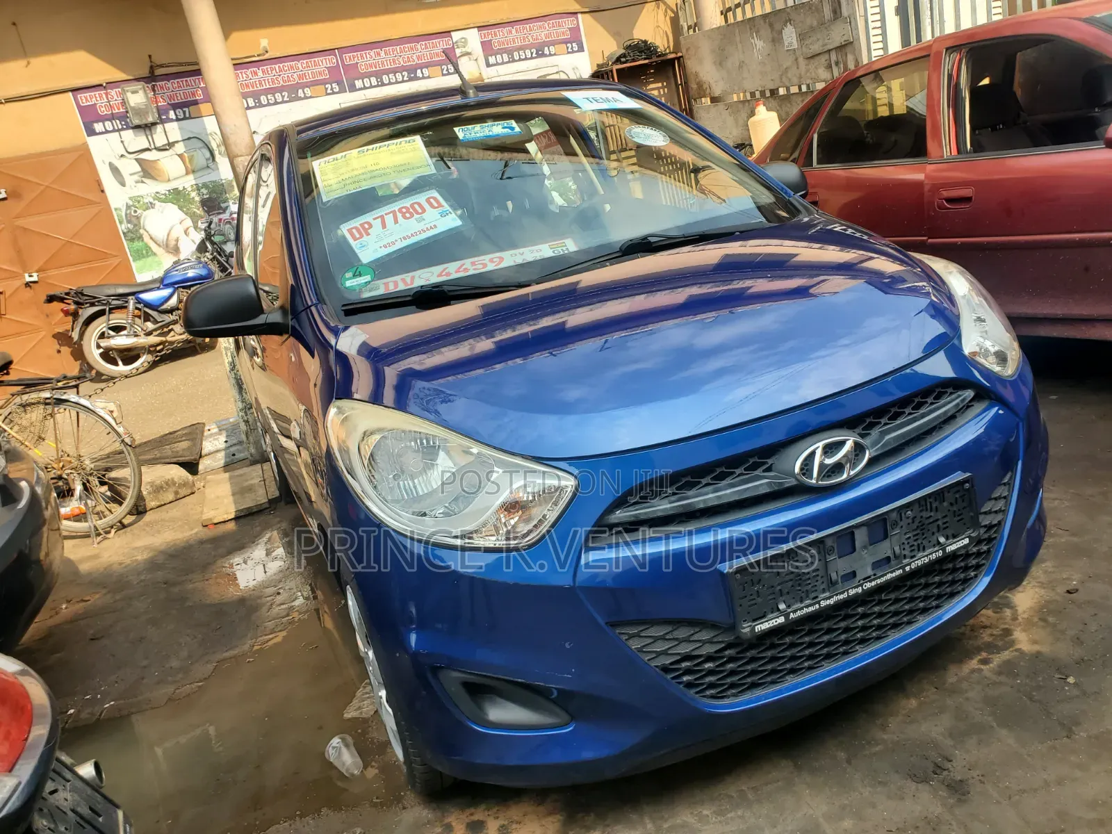 Hyundai I10 1.1 2010 Blue