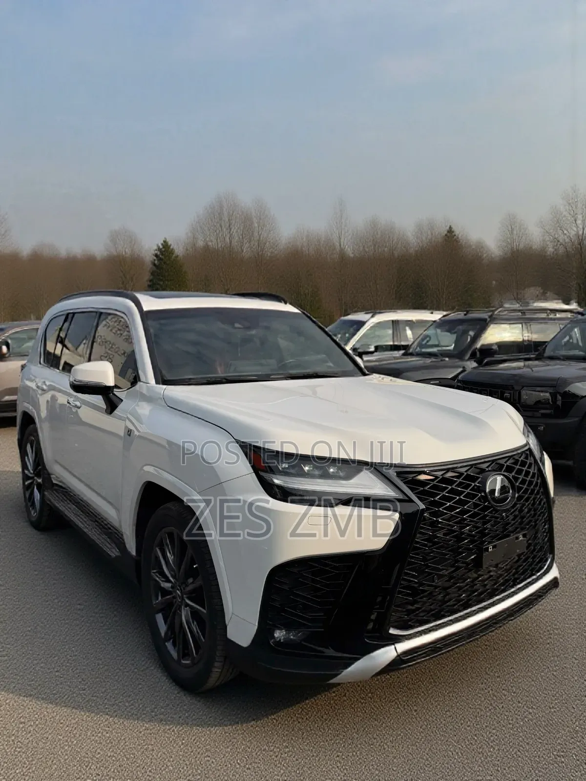 Lexus LX 600 2023 White