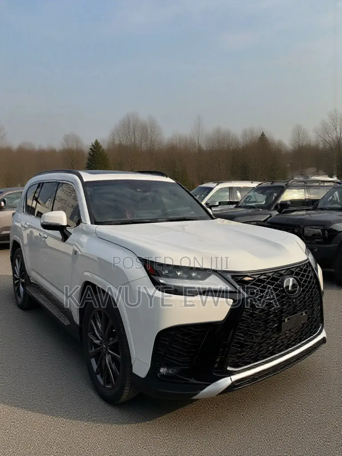 Lexus LX 600 2023 White