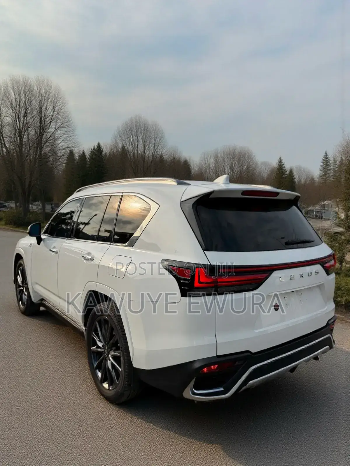 Lexus LX 600 2023 White