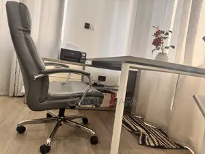 Executive Grey Home Office Chair