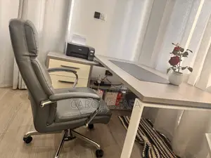 Executive Grey Home Office Chair
