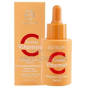 Estelin Vitamin C Turmeric Brightening Face Serum - 30 Ml