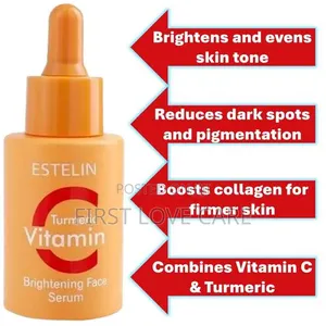 Estelin Vitamin C Turmeric Brightening Face Serum - 30 Ml