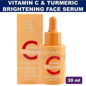 Estelin Vitamin C Turmeric Brightening Face Serum - 30 Ml