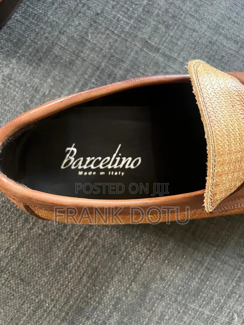 Barcelino Cognac Penny Loafer(Vintage)