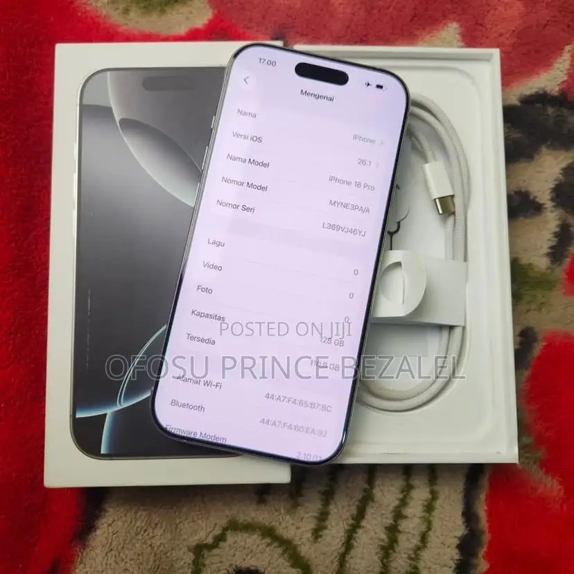 Apple iPhone 16 Pro 128 GB White