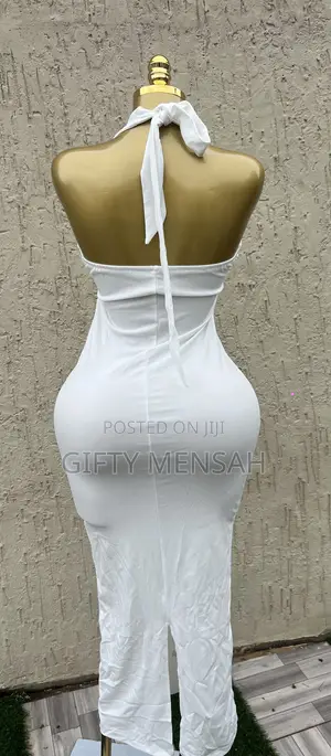 Bare Back and Mesh Dress