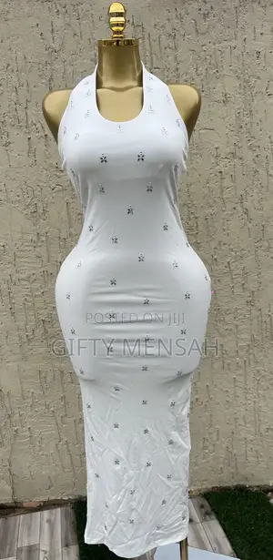 Bare Back and Mesh Dress