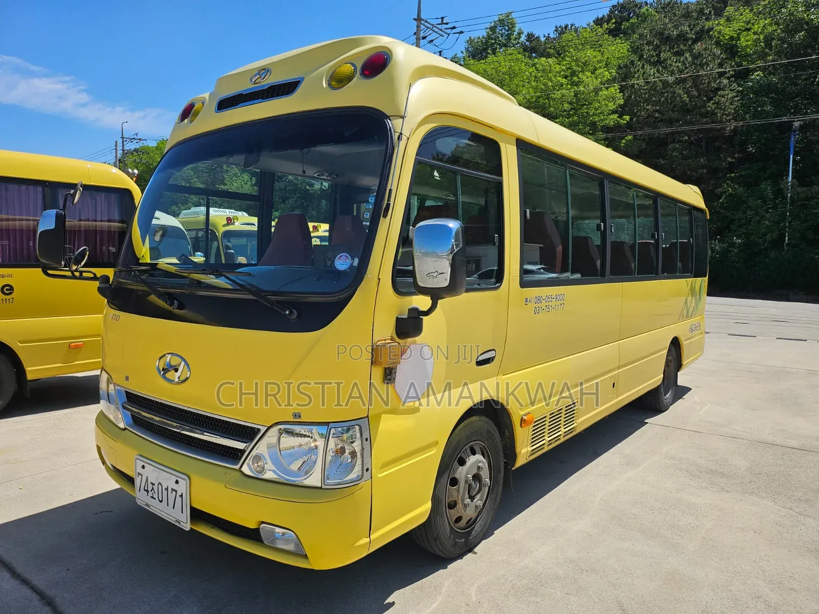 New Hyundai County 2011 Yellow