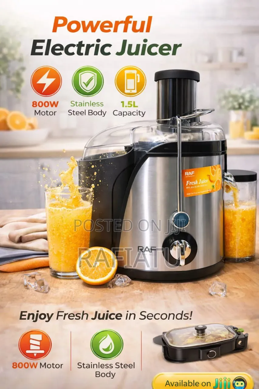Raf Electric Juice Extractor