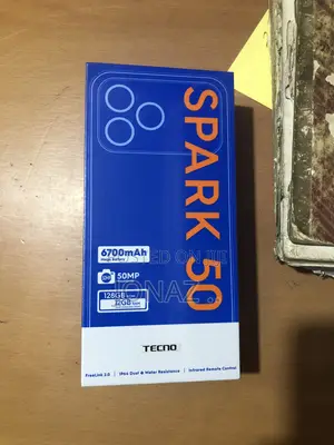 New Tecno Spark 50 128 GB Black