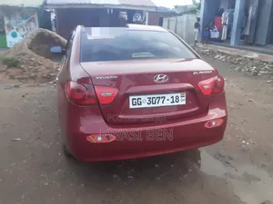 Hyundai Elantra 2007 Red