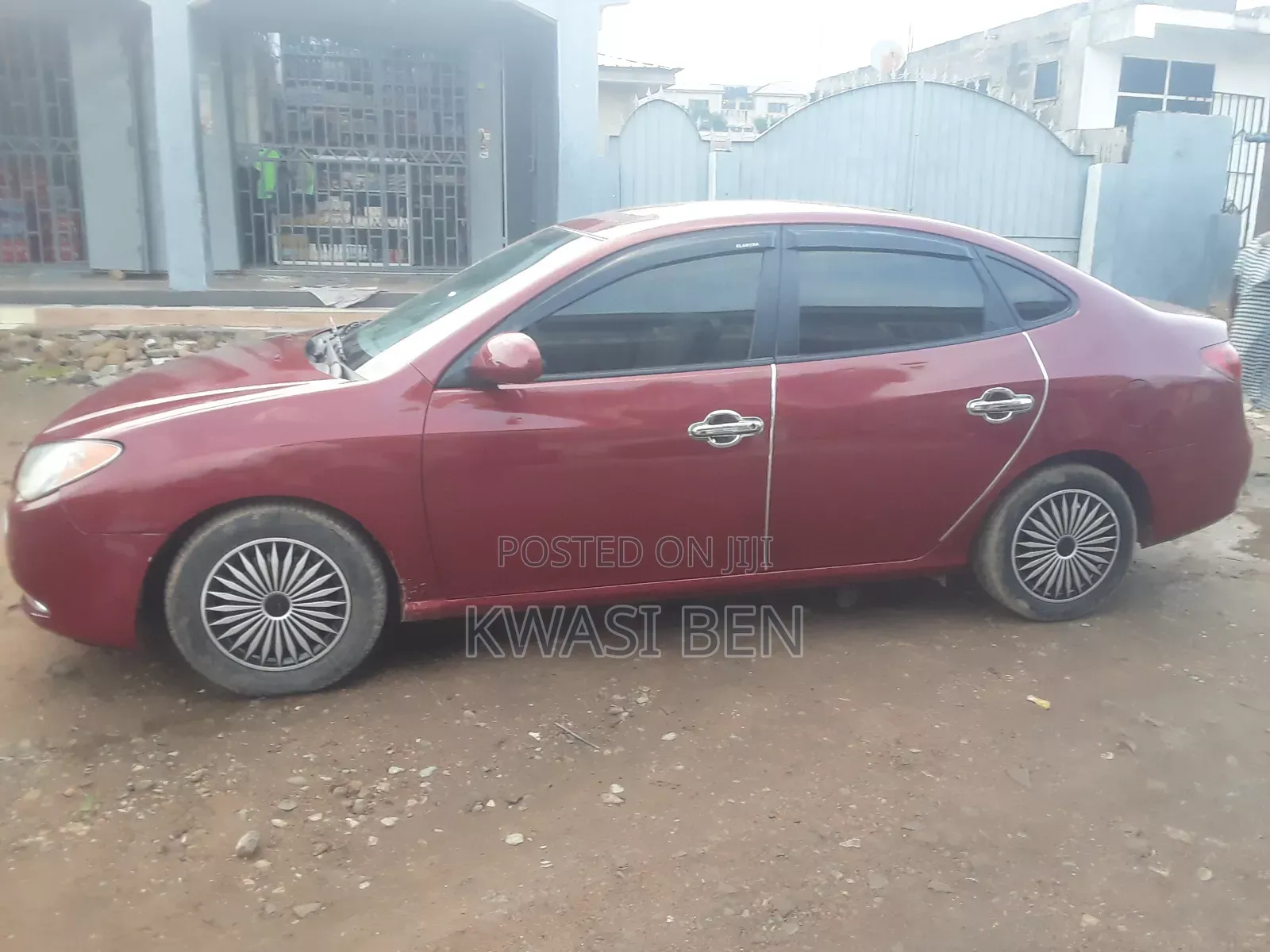 Hyundai Elantra 2007 Red