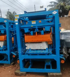 Semi-Automatic Concrete Block Machine
