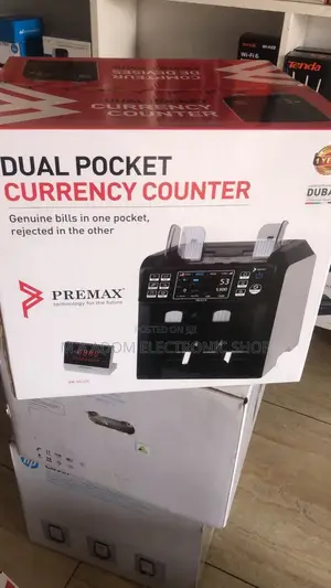 Dual Pocket Currency Counter
