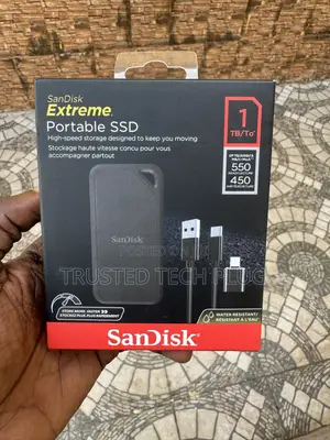 1 Terabyte Sandisk Portable SSD for Sale