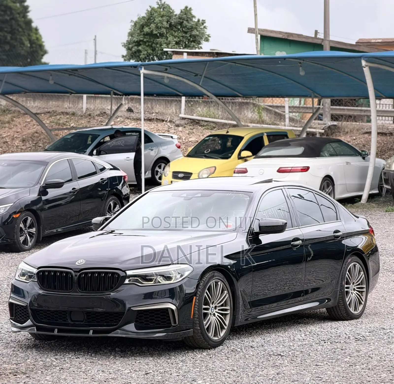 BMW 550i 2018 Black
