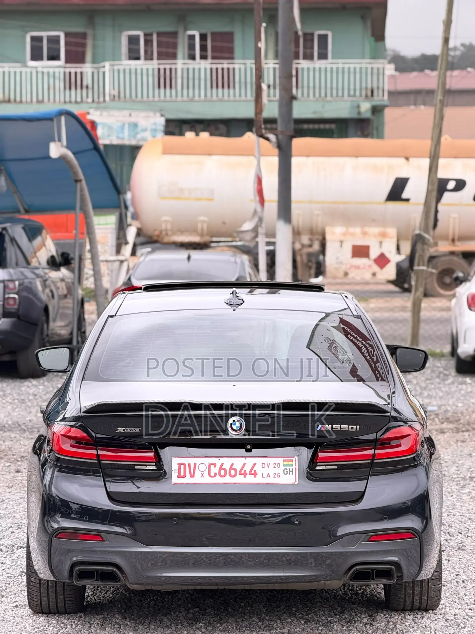 BMW 550i 2018 Black