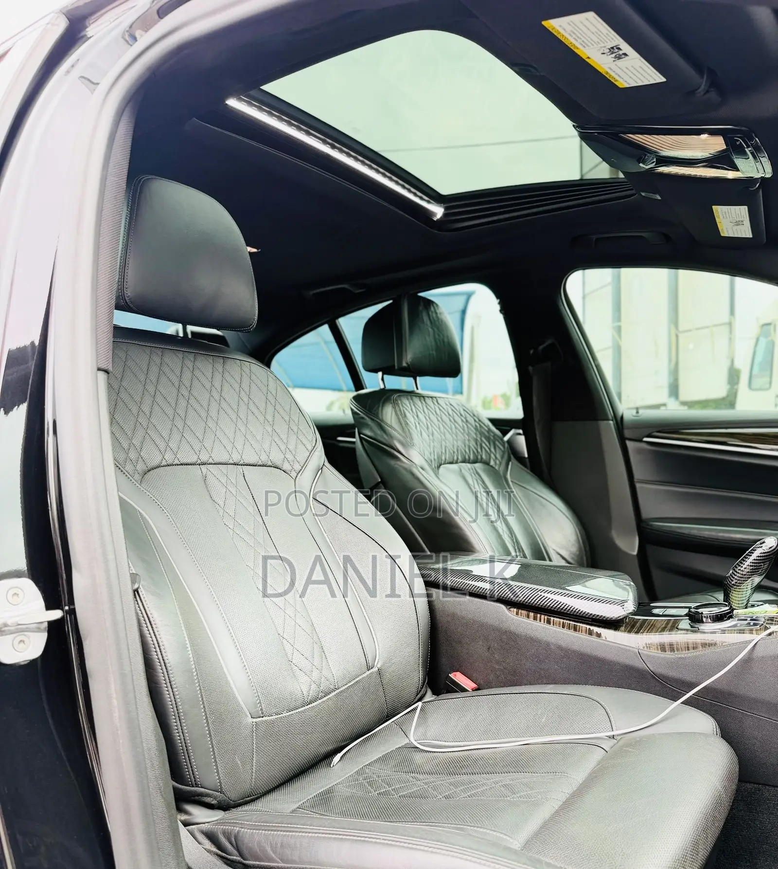 BMW 550i 2018 Black