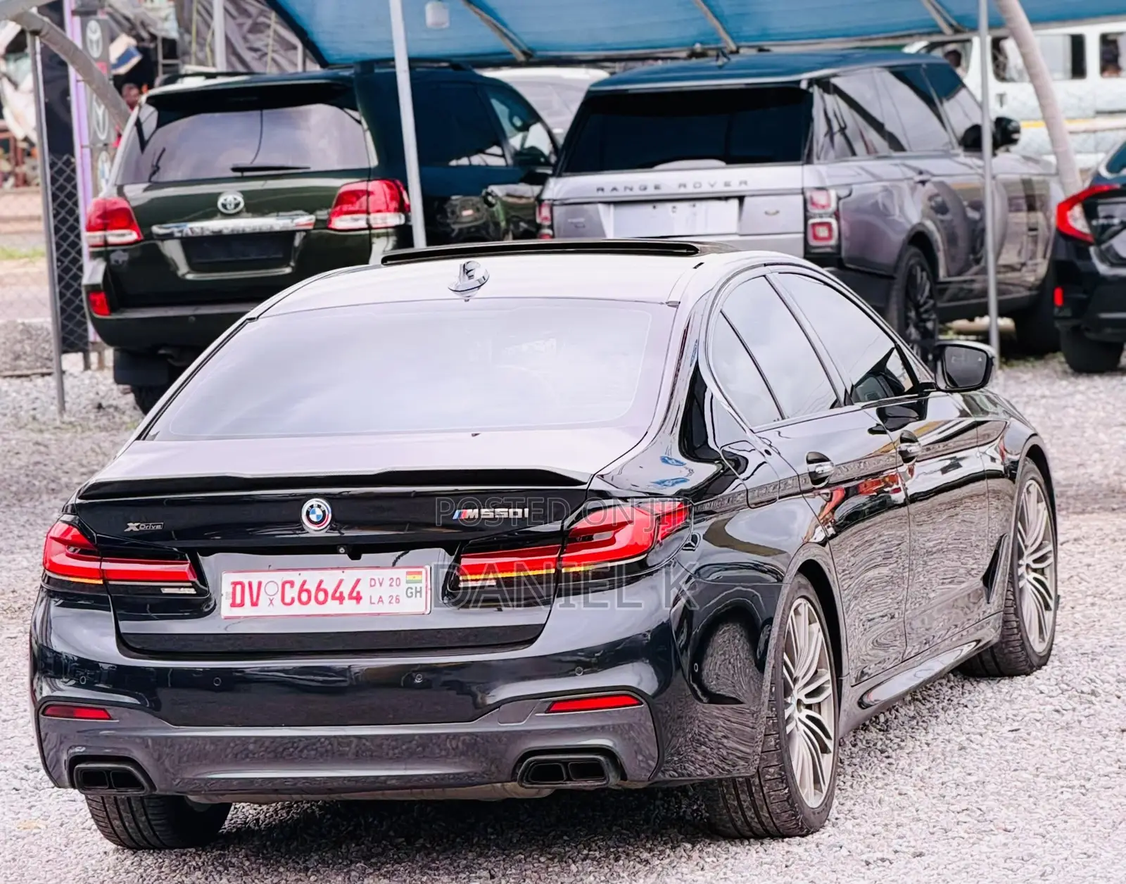BMW 550i 2018 Black