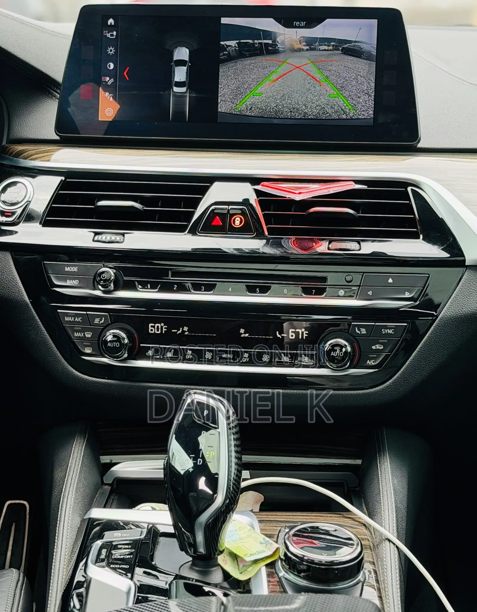 BMW 550i 2018 Black