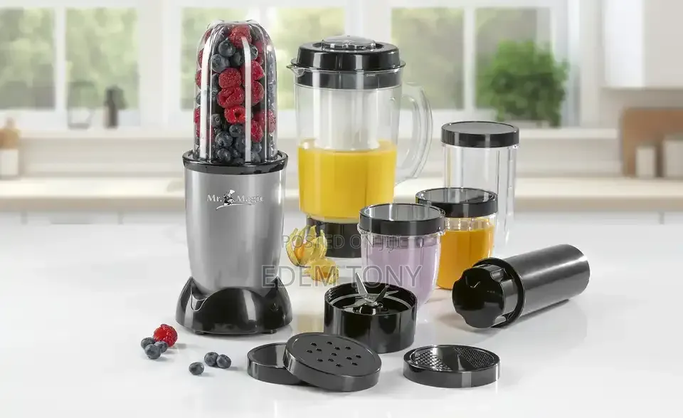 Gourmetmaxx Mr. Magic 5 in 1 Blender and Smoothie Maker With 400-Watt