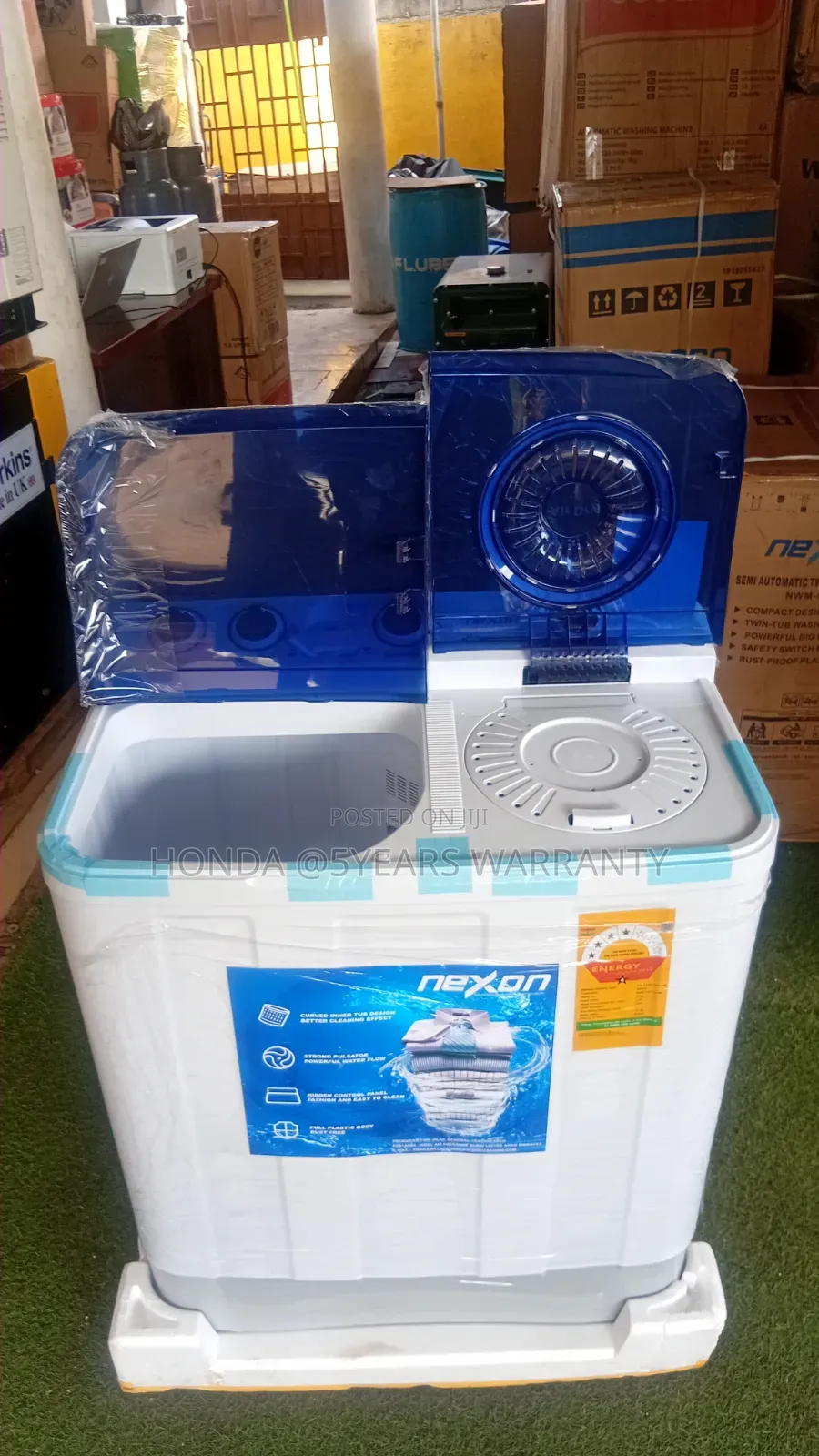 Super Durable Nexon 10KG Washing Machine – Easy to Use 10kg