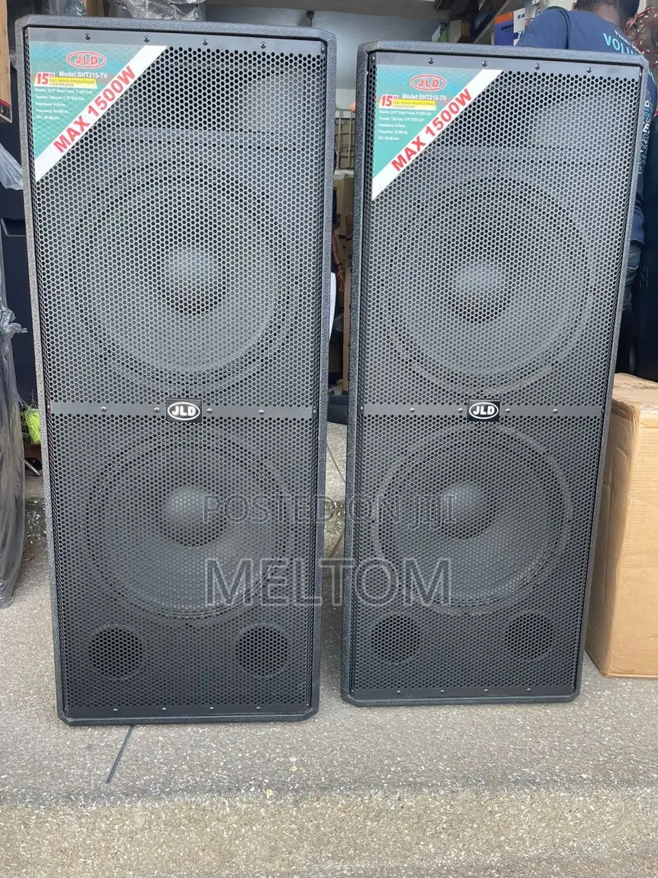 JLD Full Range Speaker 1500w (1pair)