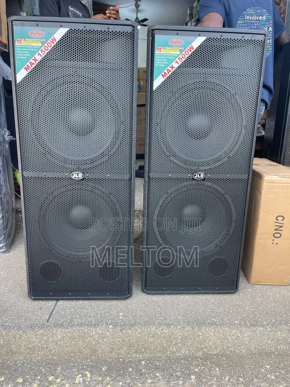 JLD Full Range Speaker 1500w (1pair)