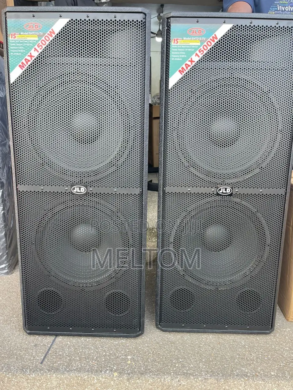 JLD Full Range Speaker 1500w (1pair)