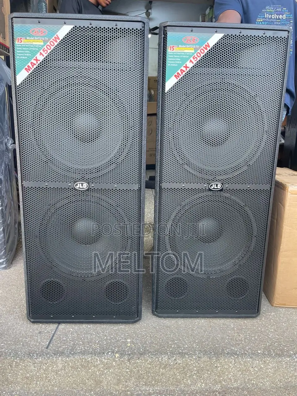 JLD Full Range Speaker 1500w (1pair)
