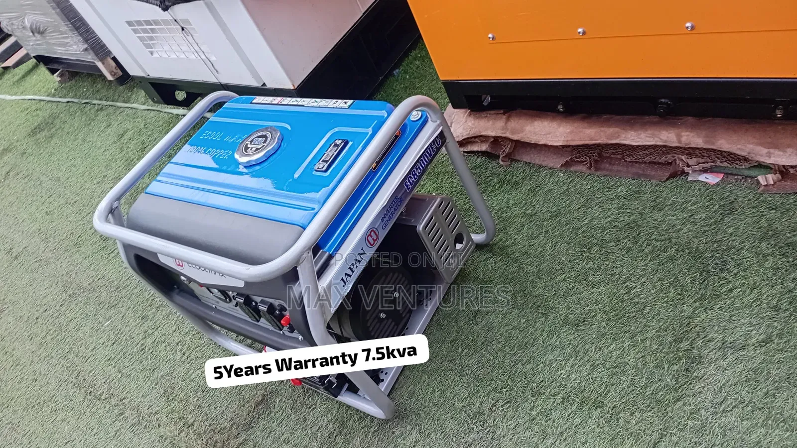 Powerful 7.5kVA Ecoolmax Petrol Generator – Best Value 7.5kva