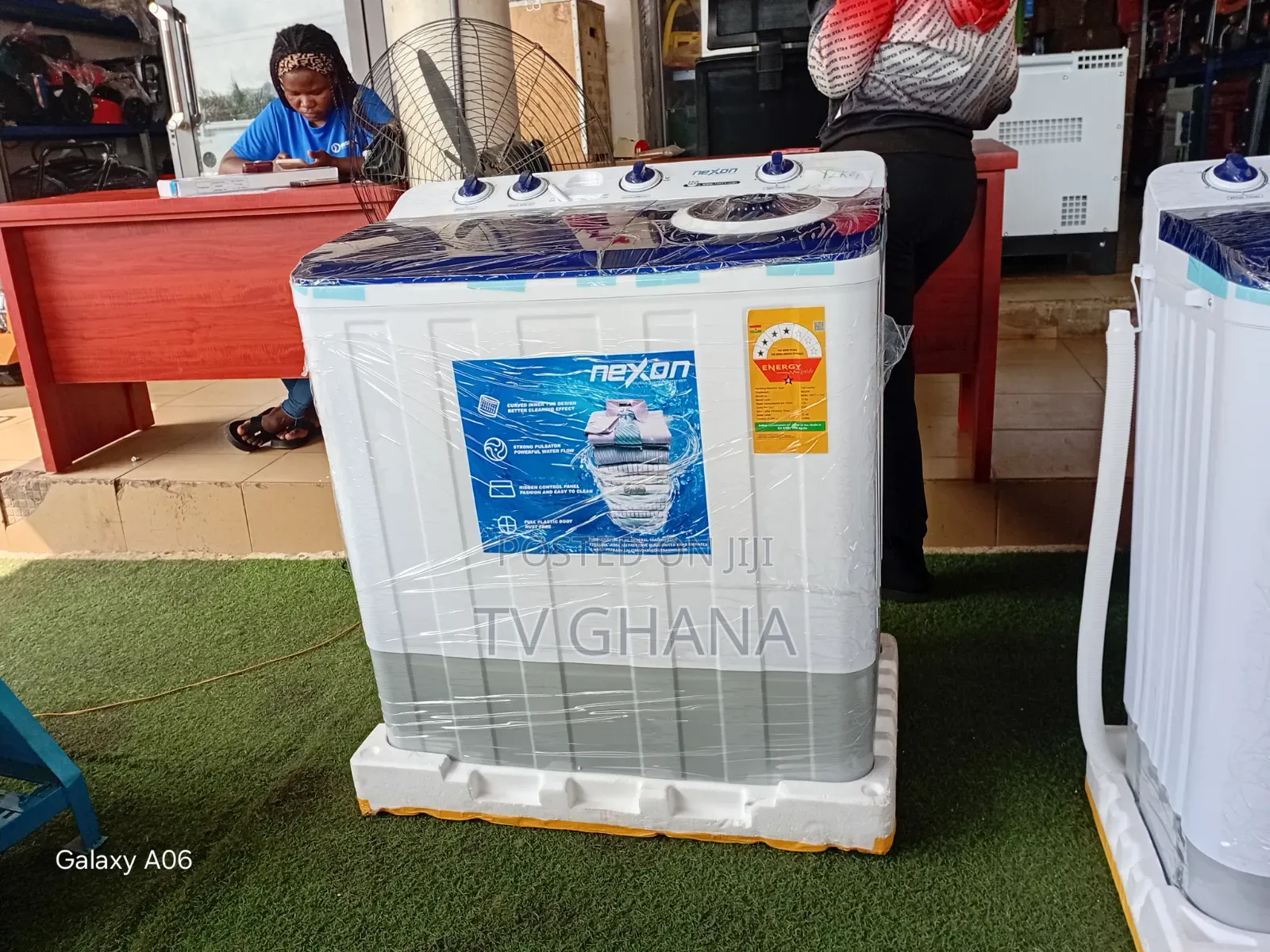 Nexon 12KG Twin Tub Washing Machine – Powerful Semi-Automatic 12kg