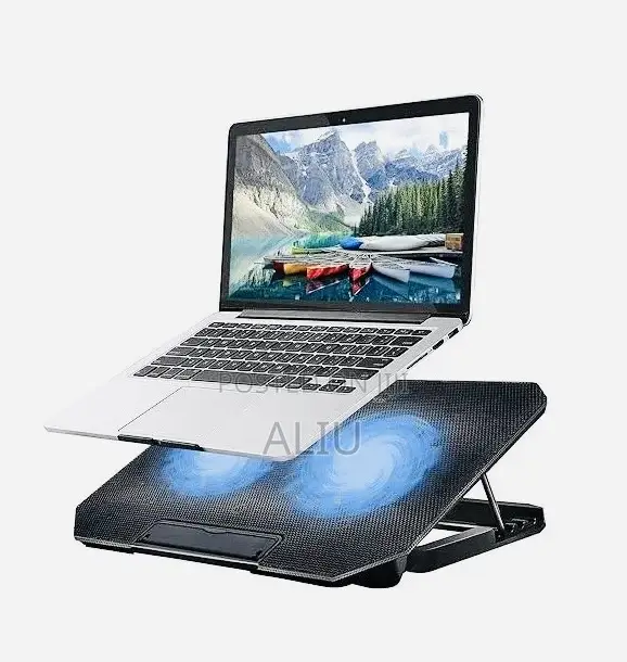 Laptop Stand With Cooling Fan Low Noise