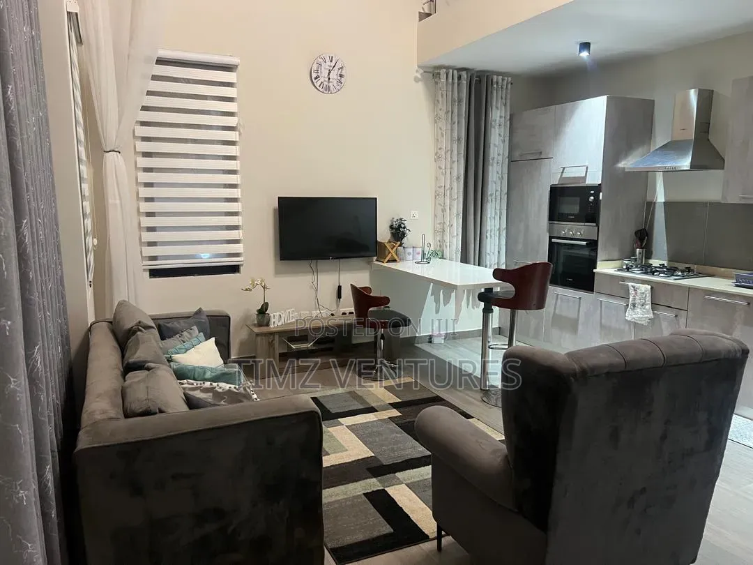 Furnished 2bdrm Townhouse / Terrace in Delali Court, Trade Fair